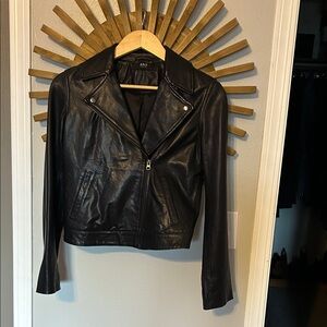 Able Maha Black Leather Jacket